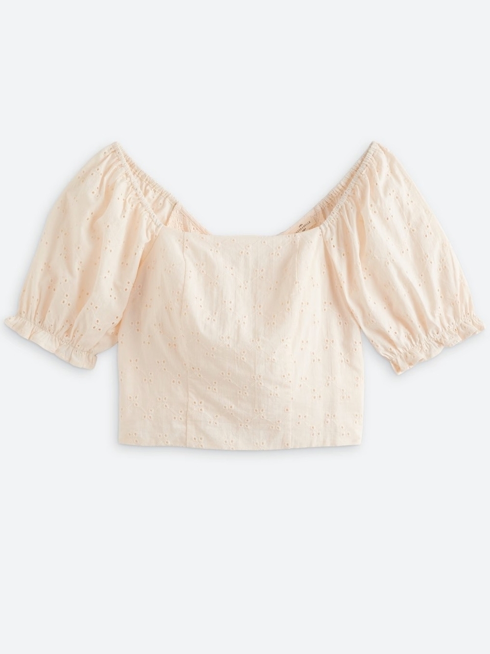 Mason & Belle
Yesenia Back Tie Detail Eyelet Crop Top
